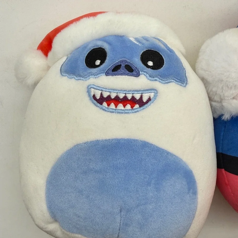 Squishmallows Rudolph Red-Nosed Reindeer Bumble‎ & Hermey Plush Set 8 inch 2024